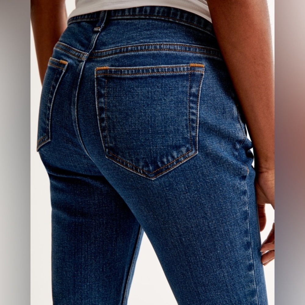 Abercrombie and fitch the ankle straight leg maternity jeans size 28/L - Picture 3 of 10